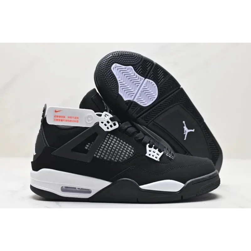 Air Jordan Air Jordan 4 Black/White Sneakers — Hipobuy Spreadsheet find