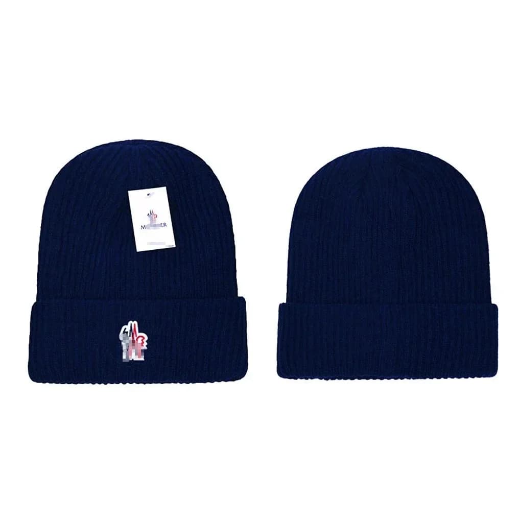 Navy Solid Beanie with Embroidered Logo — Hipobuy Spreadsheet find