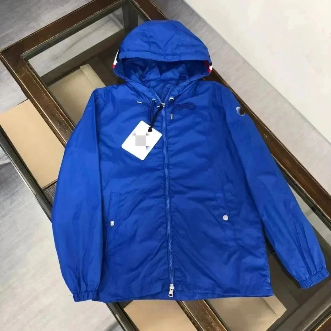 Blue Hooded Windbreaker Jacket — Hipobuy Spreadsheet find