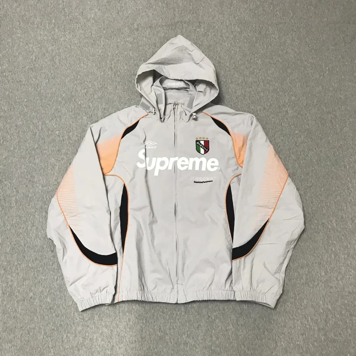 Supreme Grey Supreme Jacket — Hipobuy Spreadsheet find
