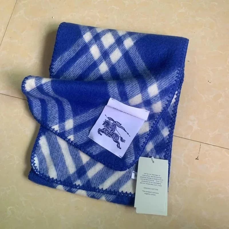 Burberry Blue & White Check Scarf — Hipobuy Spreadsheet find