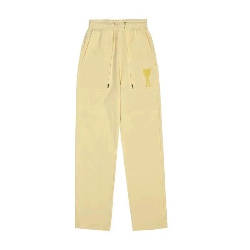Ami Paris Yellow AM Heart Logo Trousers — Hipobuy Spreadsheet find