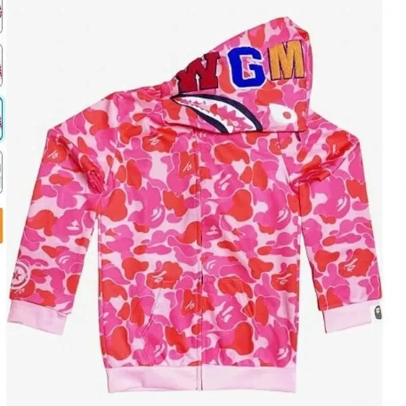 A Bathing Ape BAPE STA ABC Camo Pink Hoodie — Hipobuy Spreadsheet find