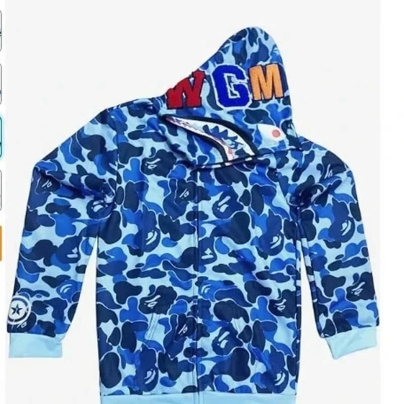 A Bathing Ape ABC Camo BAPE STA Blue Hoodie — Hipobuy Spreadsheet find