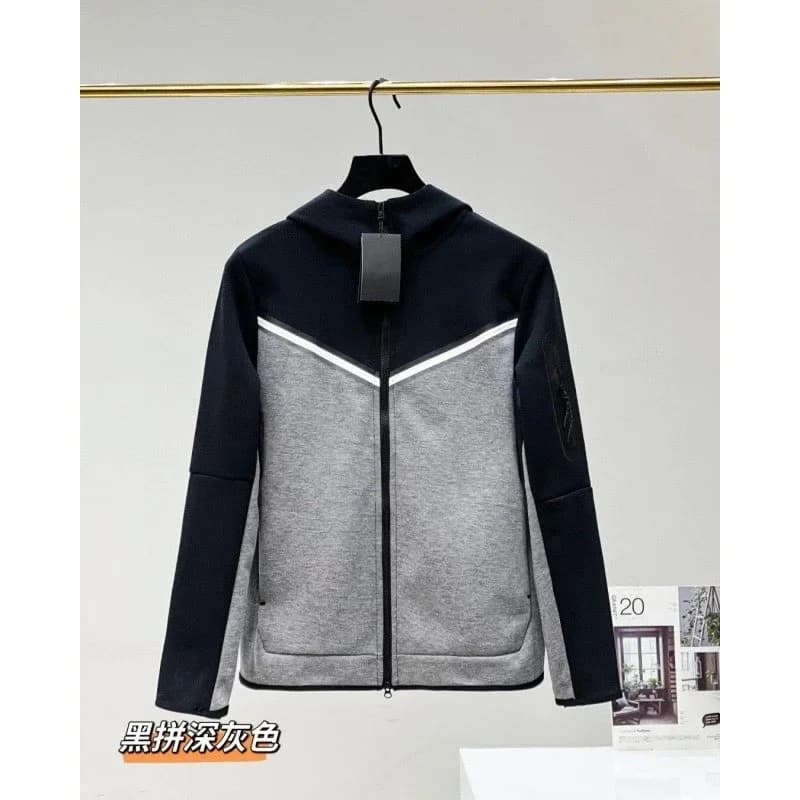 Black and Grey拼色连帽夹克 — Hipobuy Spreadsheet find
