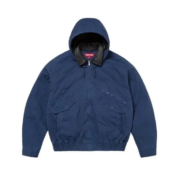 Supreme BB-35 Navy Hooded Jacket — Hipobuy Spreadsheet find
