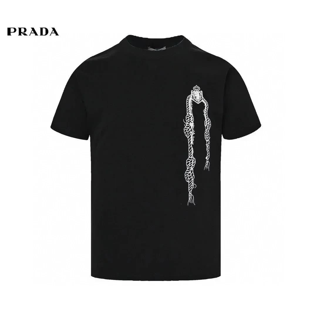 Prada Black Crown Print T-Shirt — Hipobuy Spreadsheet find